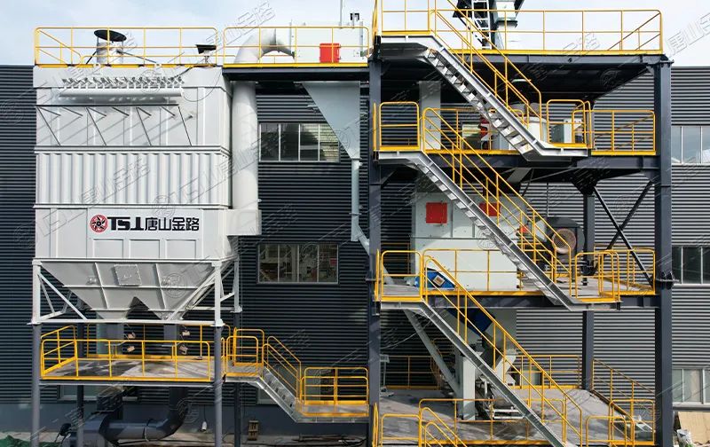 浙江干法制砂樓項目安裝飛快，馬上完工！